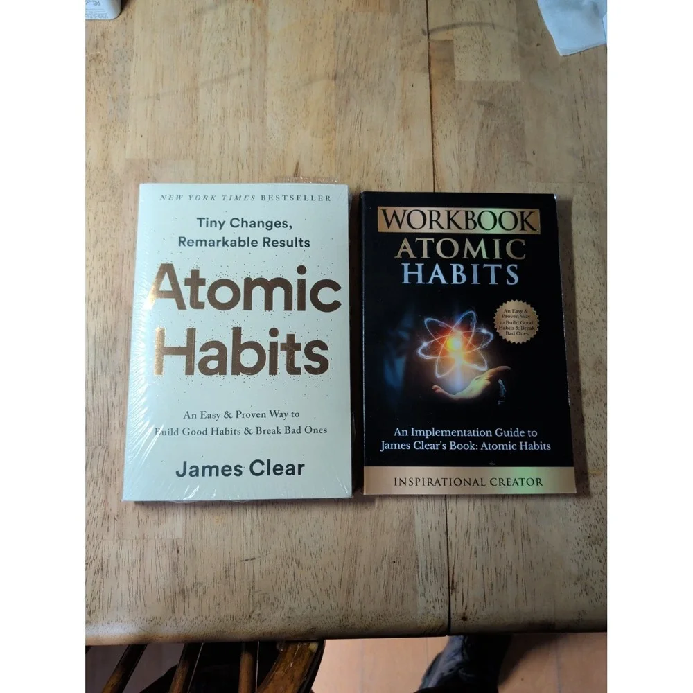 Atomic Habits book & Workbook  An Easy and Proven Way to Build Good Habits